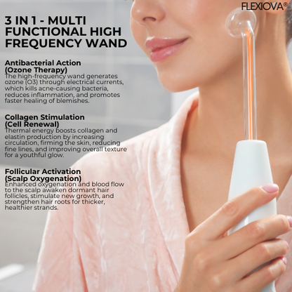 Flexiova® 3-IN-1 High Frequency Wand